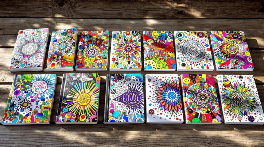 creative doodle art journals