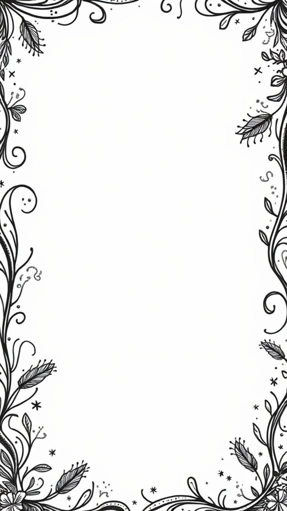 creative doodle border techniques