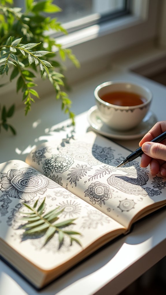 creative exploration through doodling
