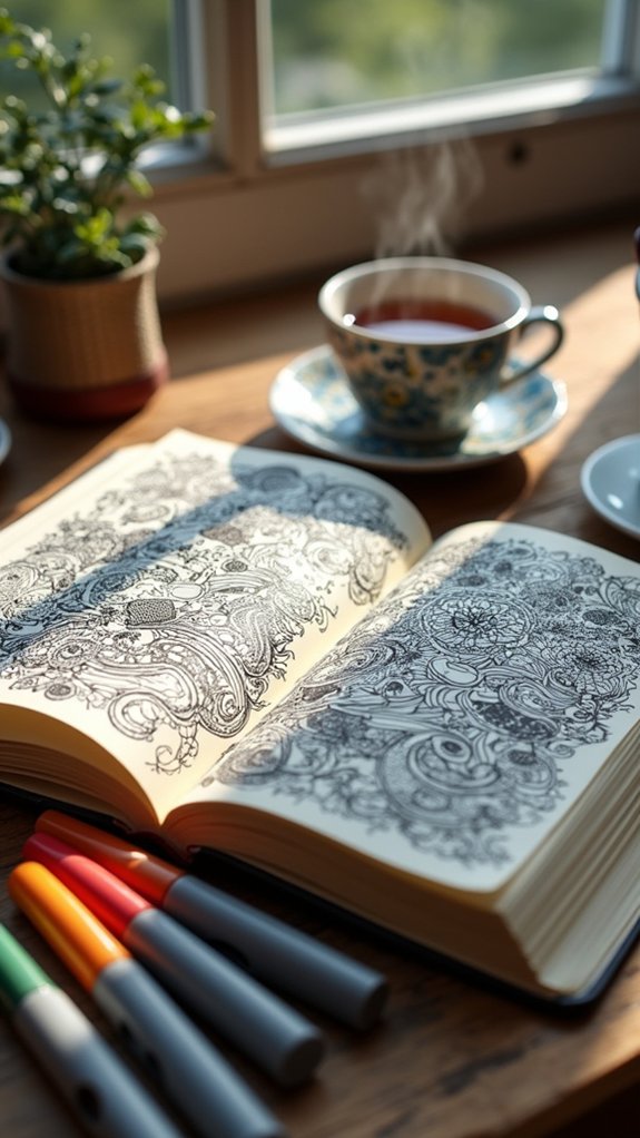 creative expression through mark making