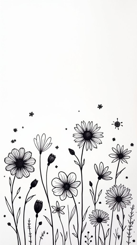 creative flower doodle techniques