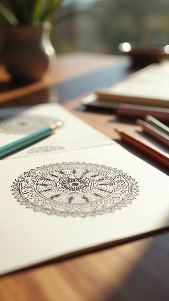 creative relaxation through doodling
