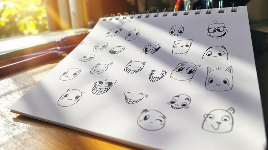 cute doodle sketch ideas