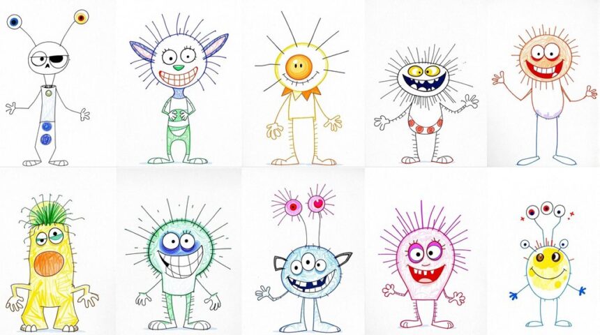 doodle bob creative drawing ideas