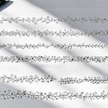 doodle borders for journaling