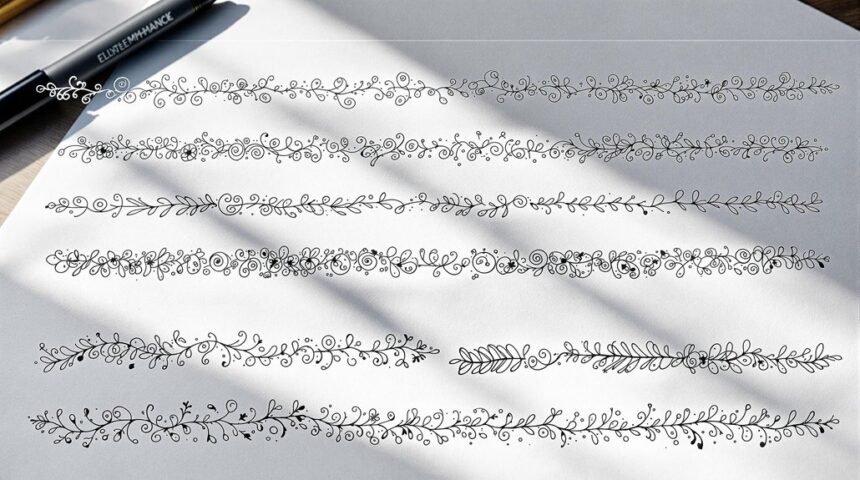 doodle borders for journaling