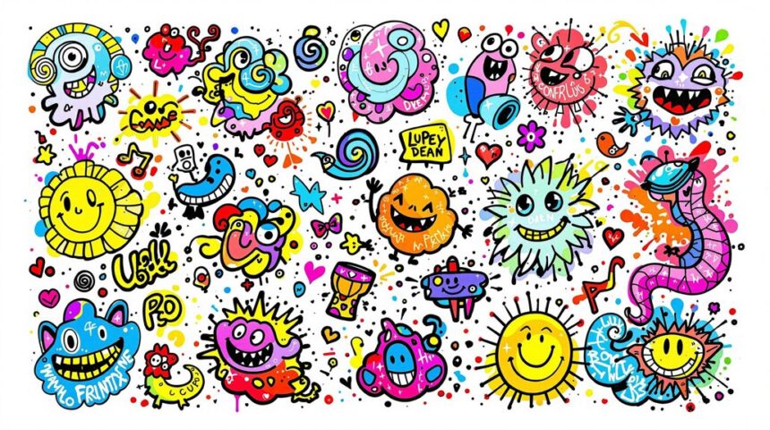 doodle graffiti ideas to explore