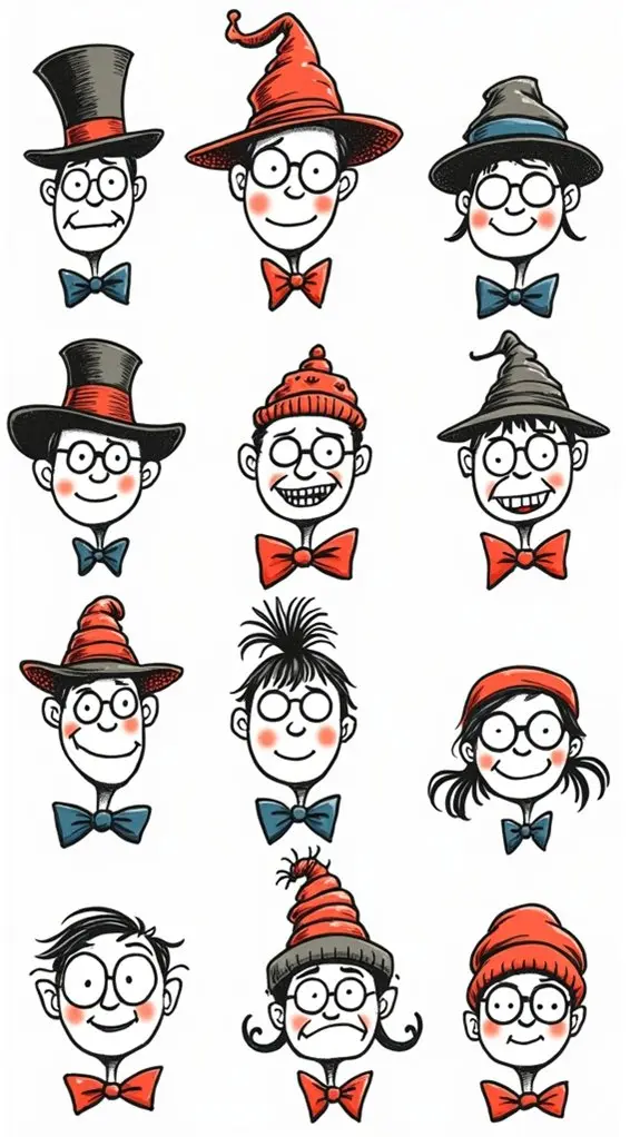 doodle hats and accessories