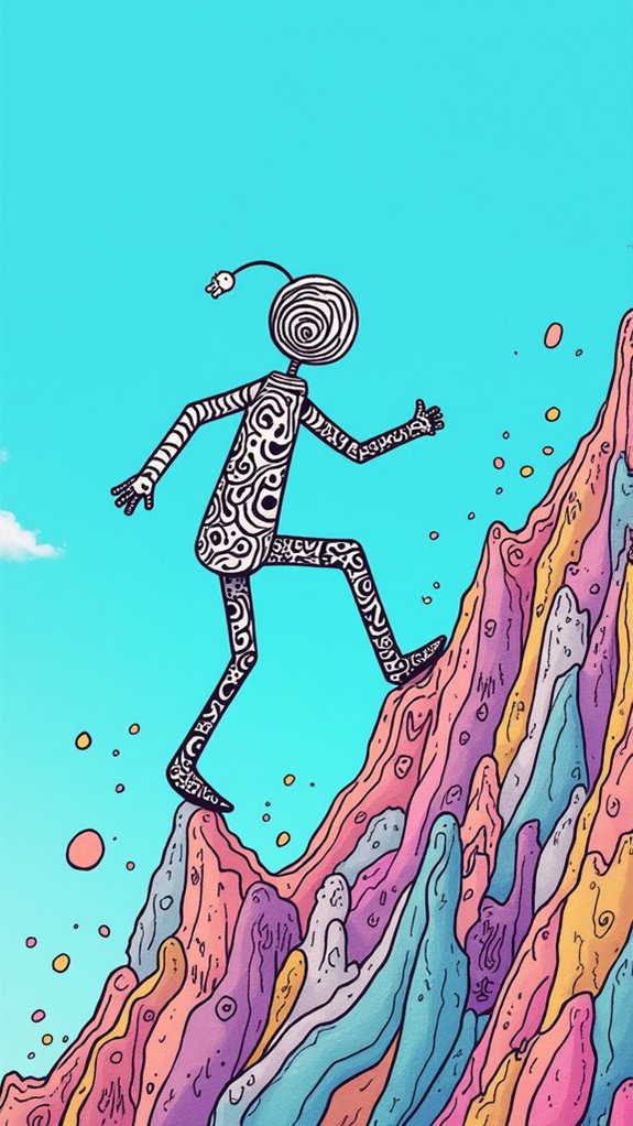 doodle man s mountain adventure