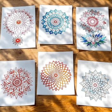 doodle mandala art inspiration