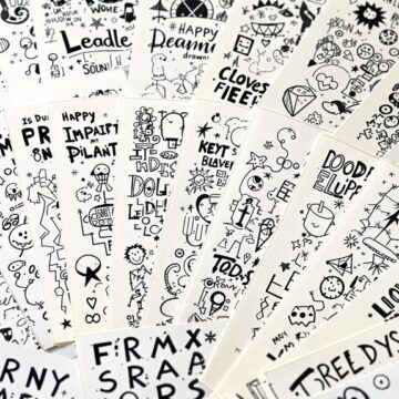 doodle pages for inspiration
