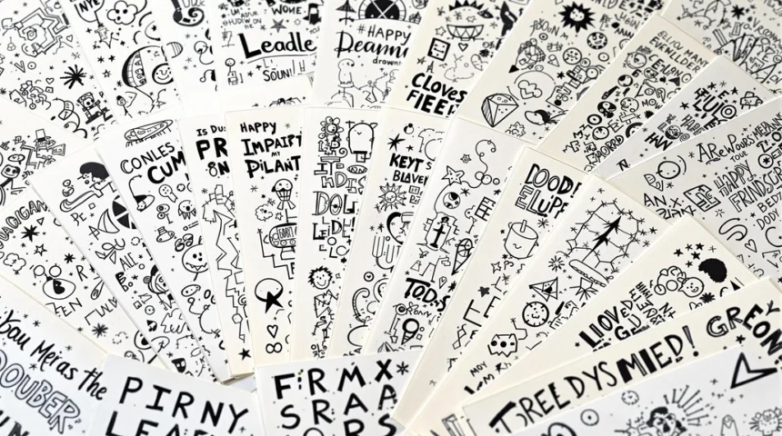 doodle pages for inspiration