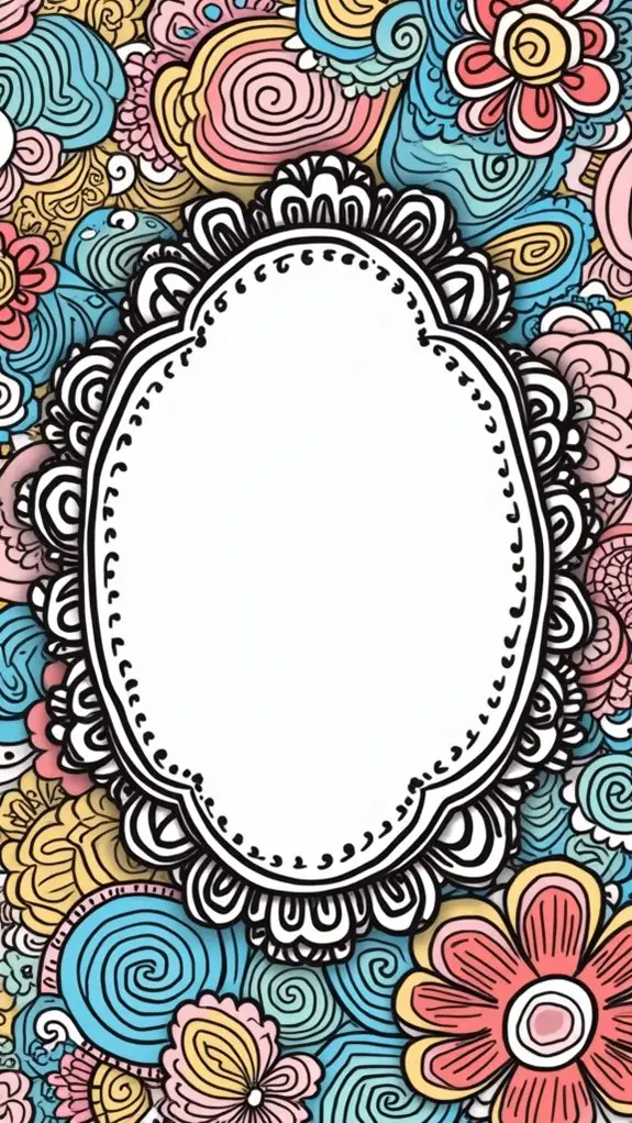 doodle quote frame tips