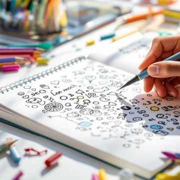 doodle sketching for beginners