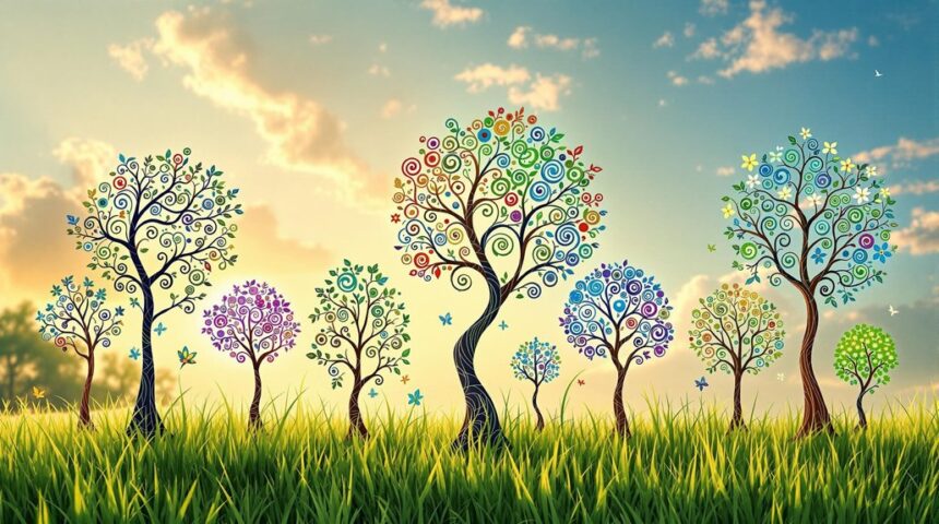 doodle tree designs inspiration