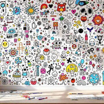 doodle wall creative inspiration