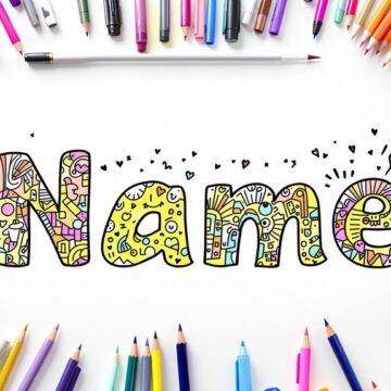 doodle your name easily