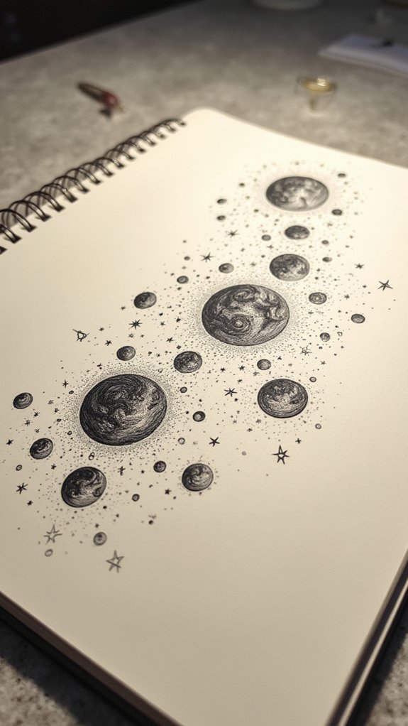 dreamy celestial doodle magic