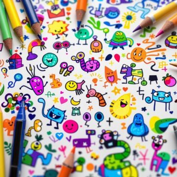 easy and fun doodles
