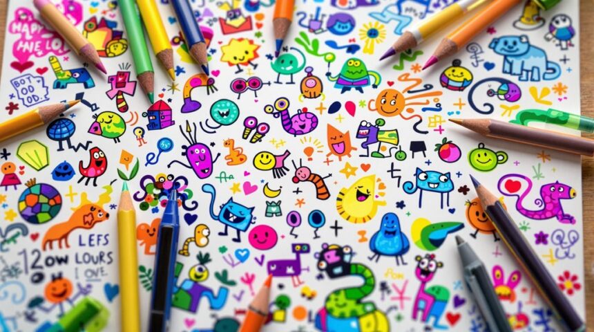 easy and fun doodles