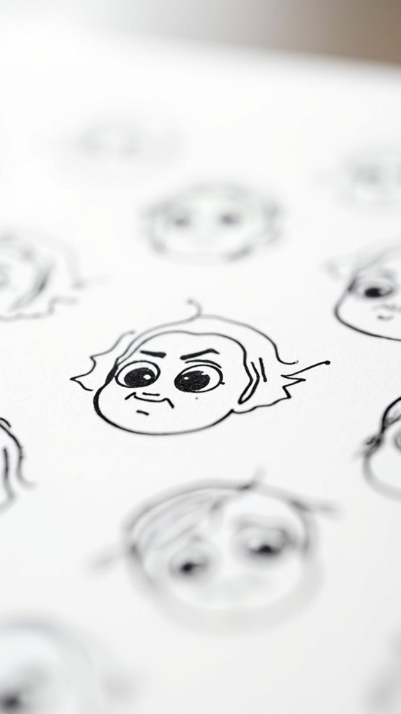 emotional doodle expression techniques