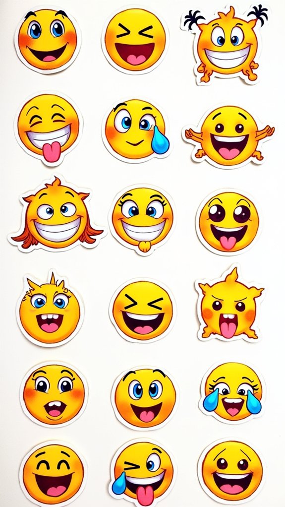 expressive emoji face creation
