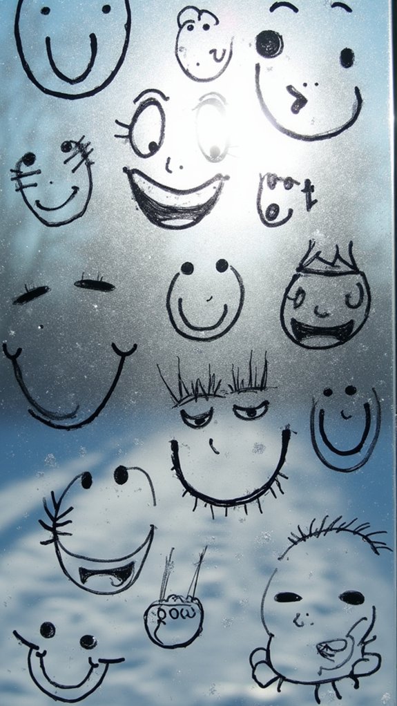 frosty emotion doodles techniques
