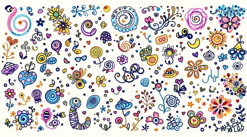fun and easy doodle designs