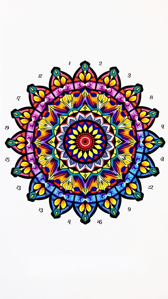geometric mandalas for mindfulness