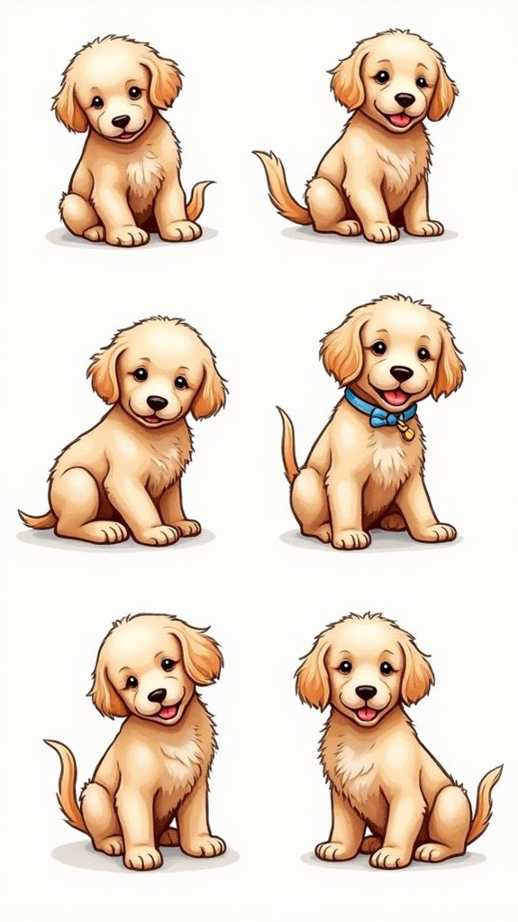 golden doodle tattoo inspiration