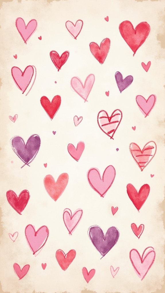 intergalactic heart doodle fun