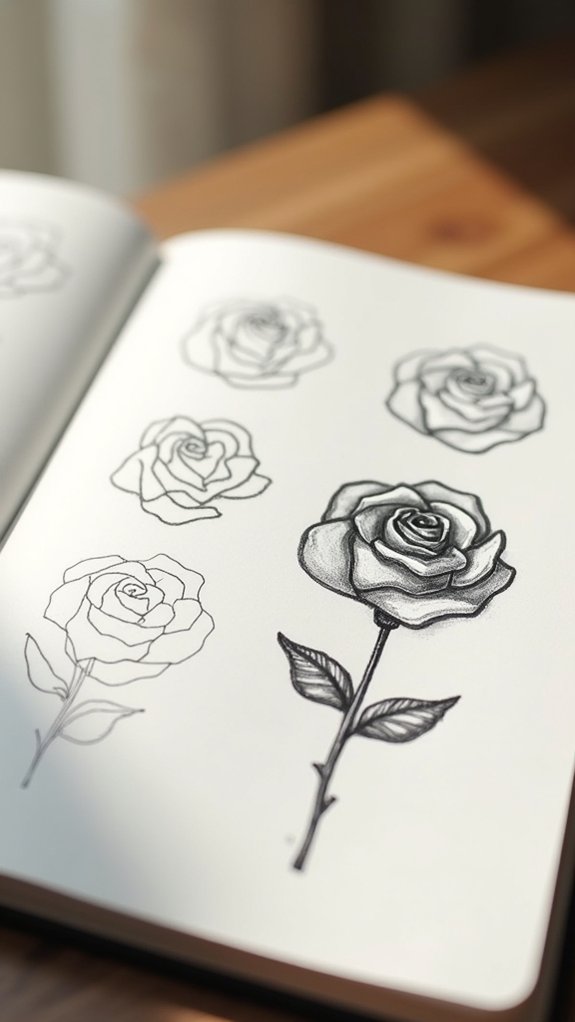 layered petals create realism