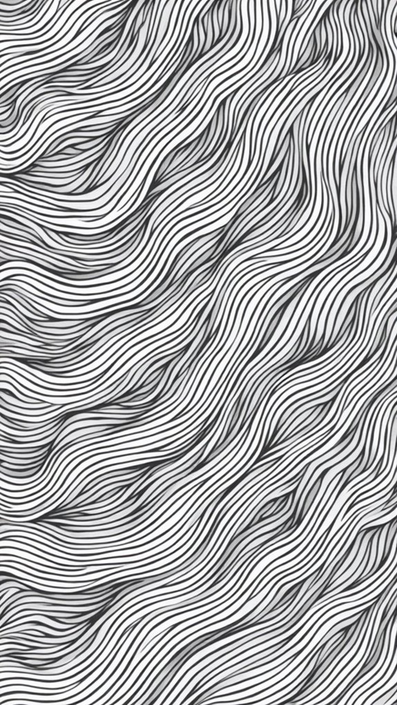 layered wave mandala design