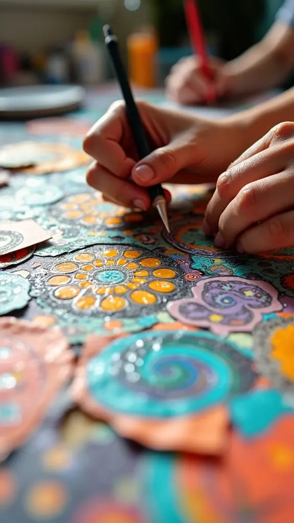 layering and gluing techniques