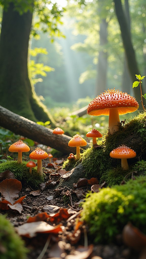 mushrooms inspire creative doodles