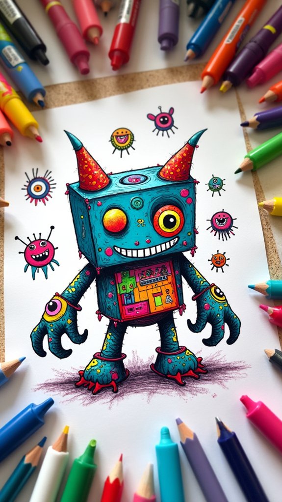 original funky monster creations