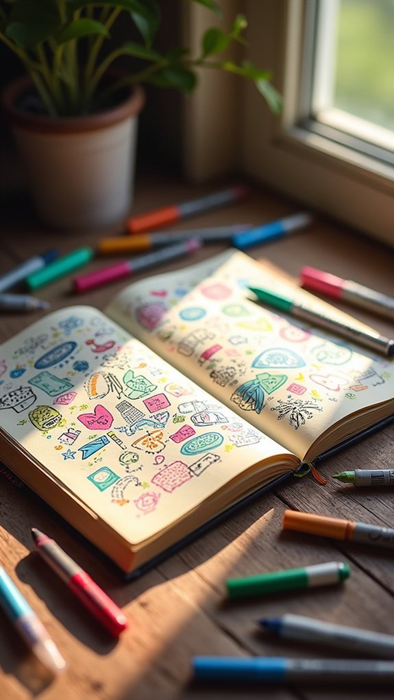 personalize your doodles creatively