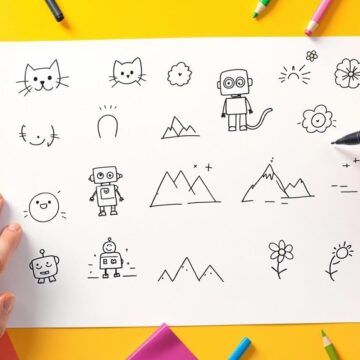 quick and easy doodle ideas