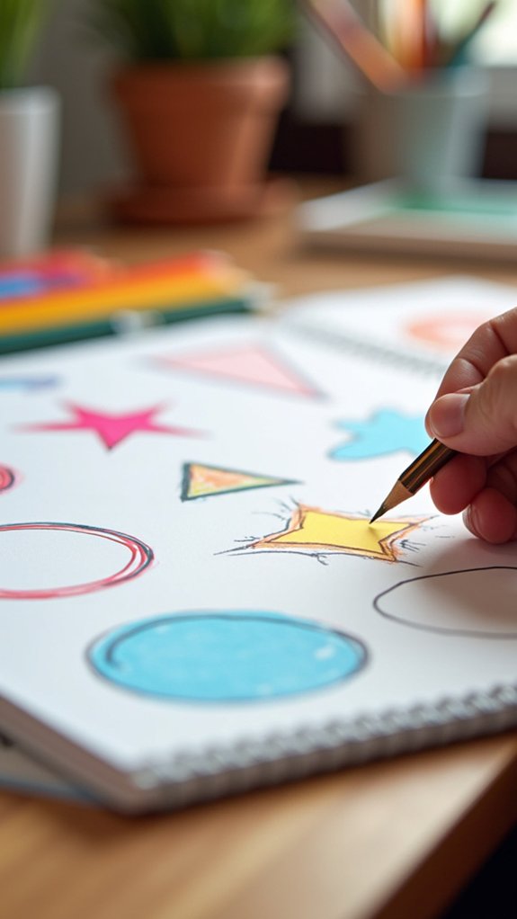simple shapes boost confidence