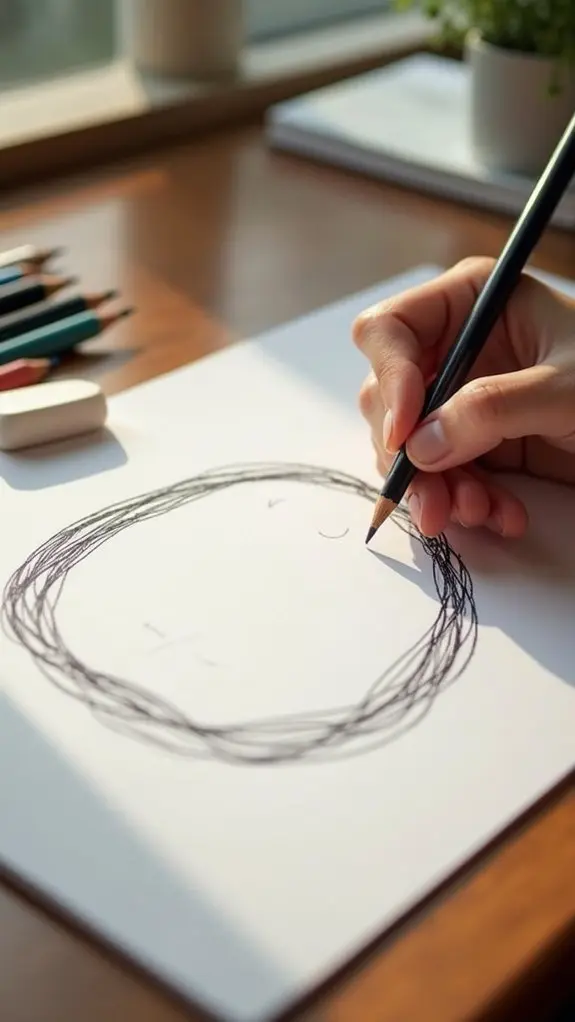 sketch playful overlapping rectangles