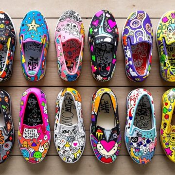 unique artistic footwear creations