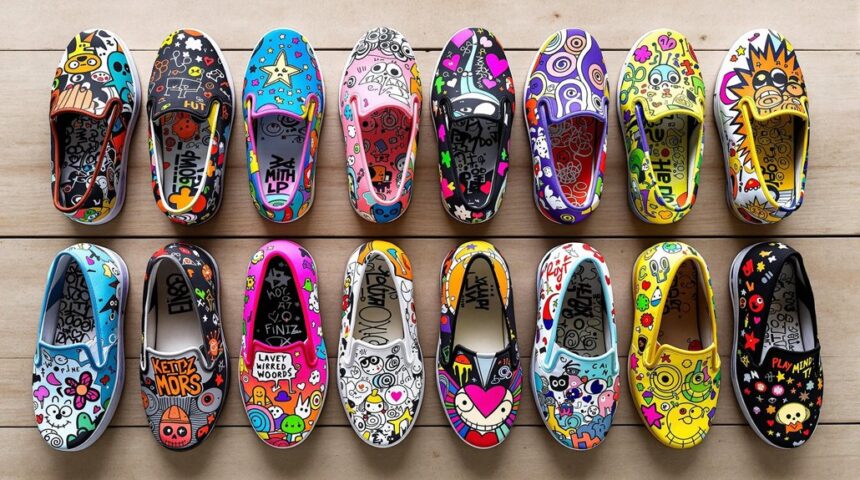 unique artistic footwear creations