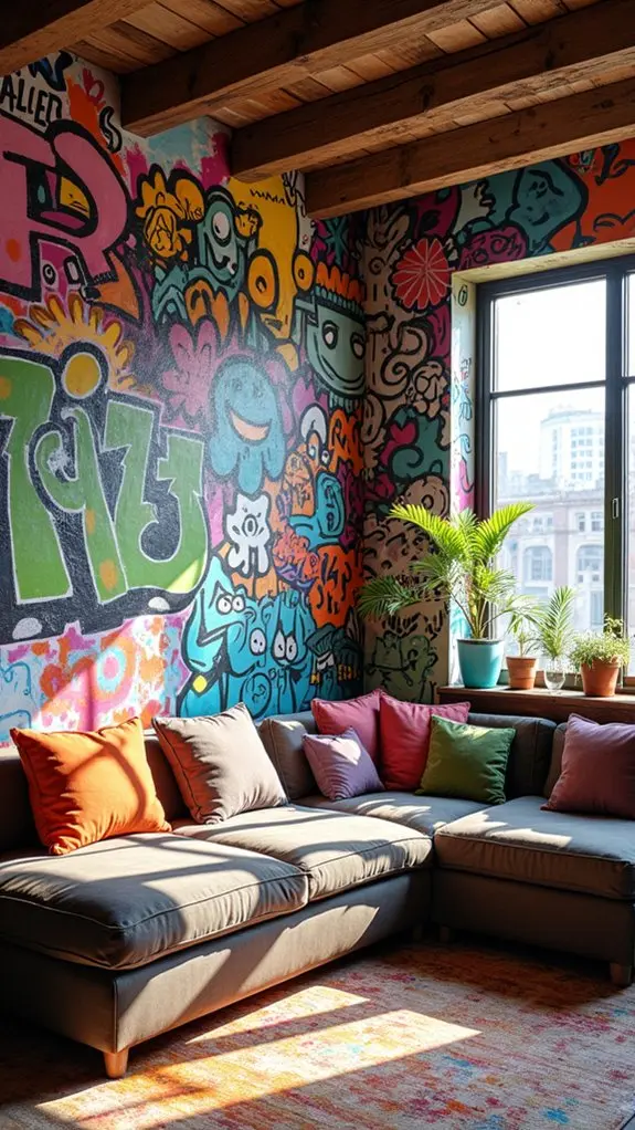 urban graffiti doodle explosion