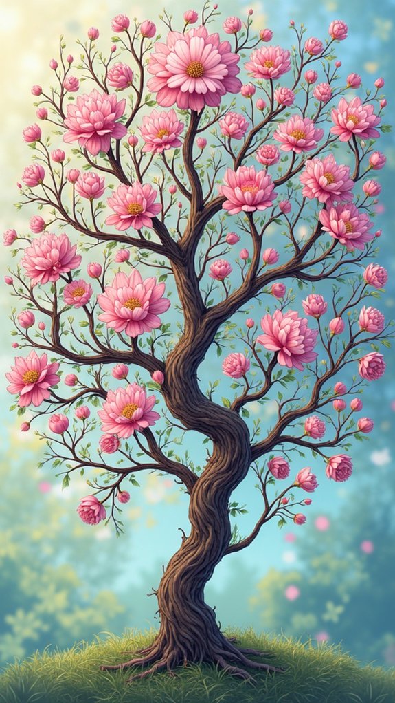vibrant floral celebration illustrations