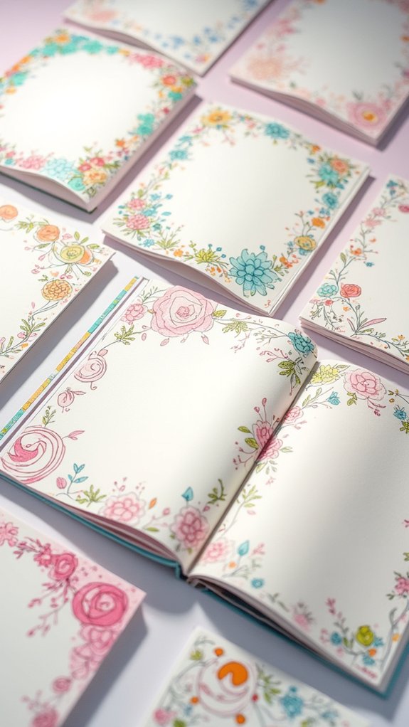washi tape border creativity