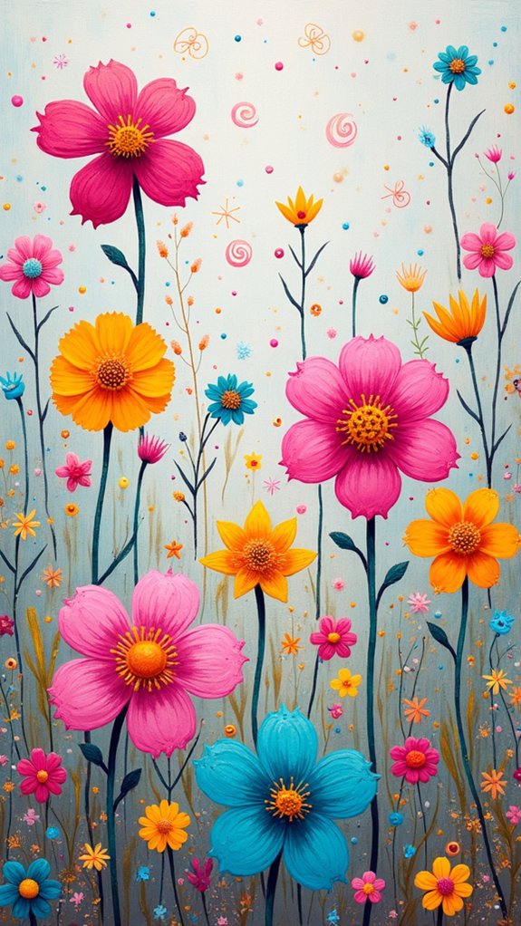 whimsical flower doodle tips