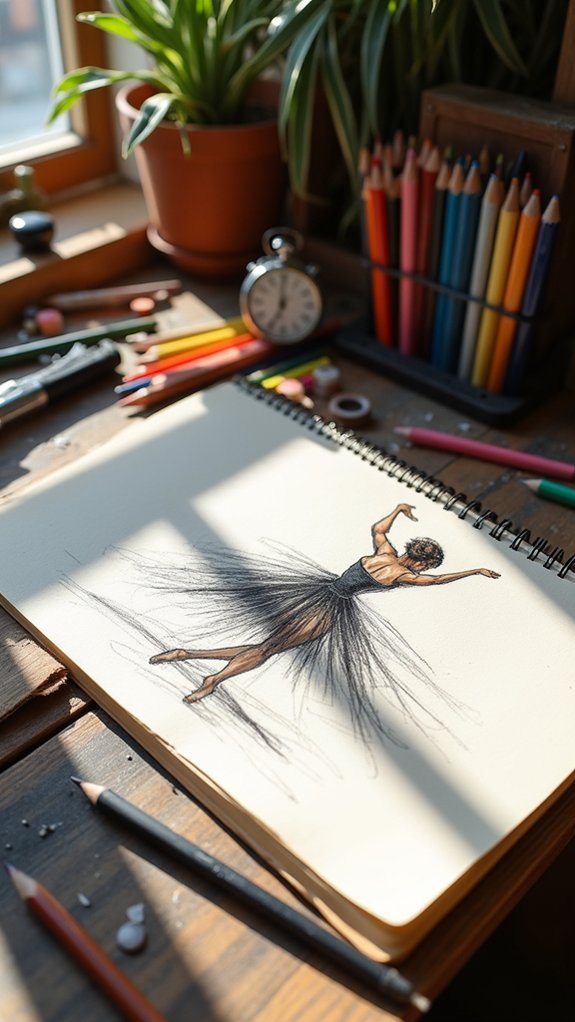 adrenaline fueled rapid sketching