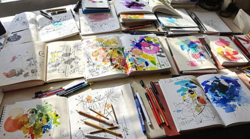 aesthetic sketchbook trends 2023