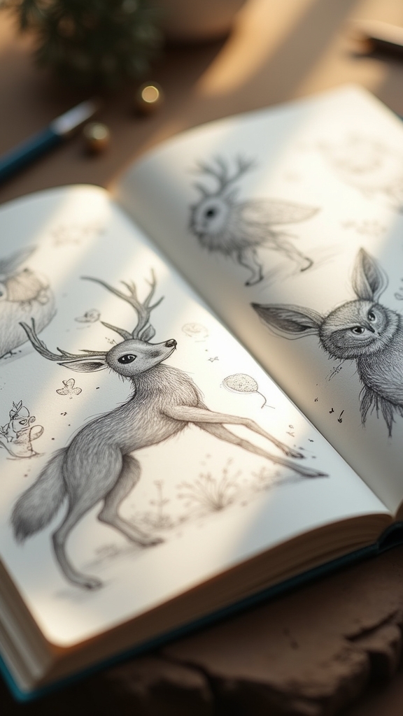 animal doodles spark joy