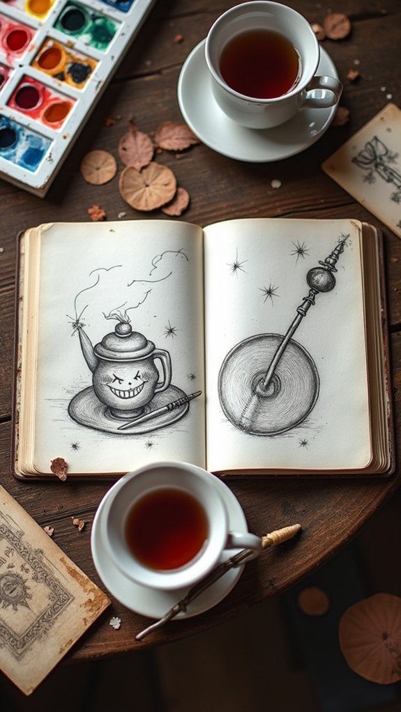 art inspired by stories
